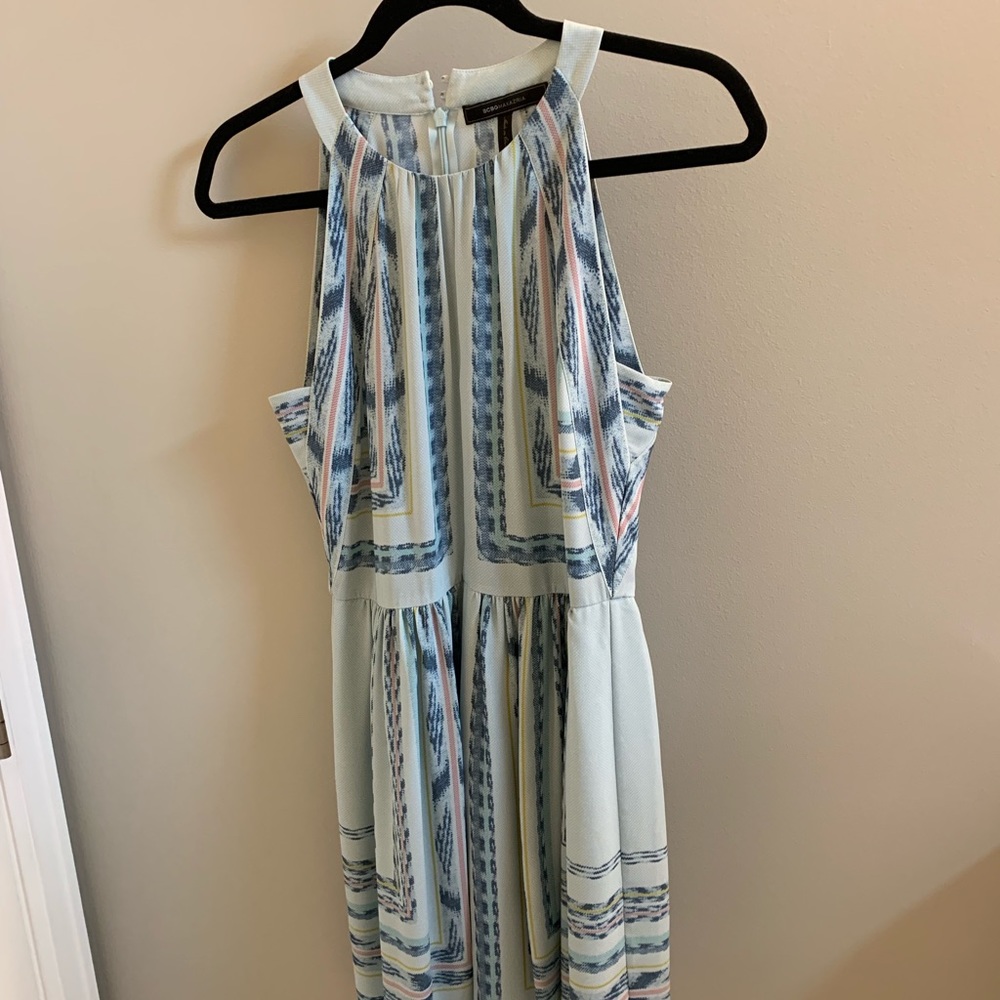 BCBG Maxazria Blue Mini Dress